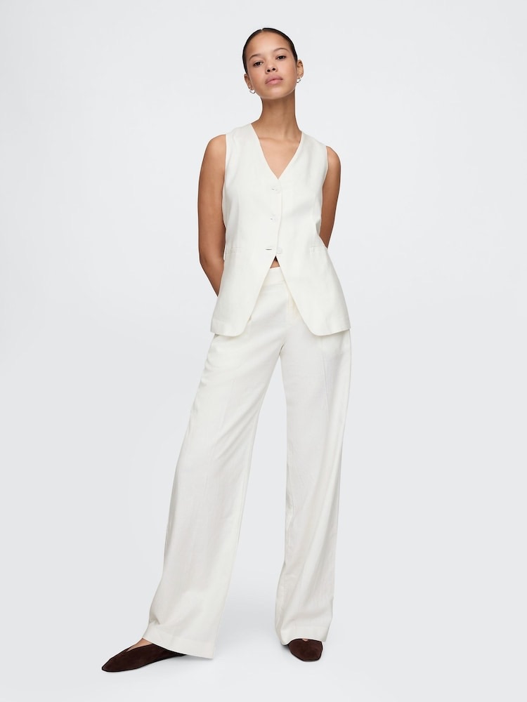 Gap Linen Vest, S